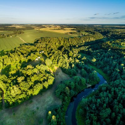 Slėnio panorama